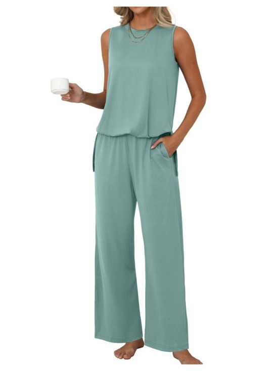 Mintreus Pants - Mintreus Lounge Set Blue Large NWT